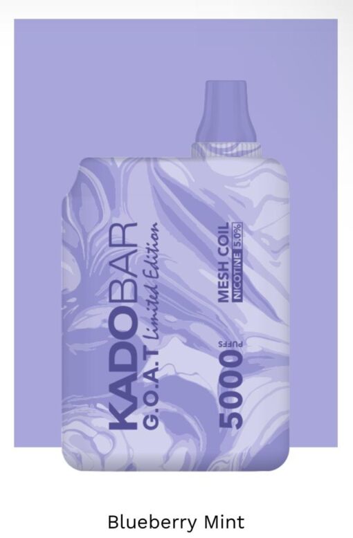 Blueberry Mint Kado Bar Goat 5000